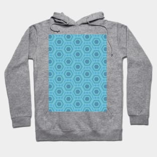 Simple Hexagon Pattern Hoodie